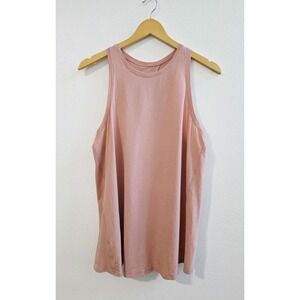 Lululemon All Tied Up Open Back Tank Top Women's Size 4 Pink Pastel